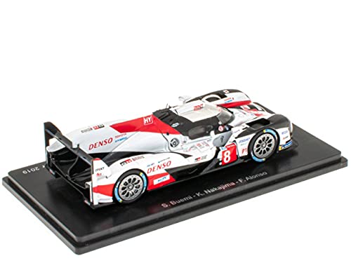 - Lote de 2 Coches LE Mans compatibles con Toyota TS050 Hybrid GAZOO Racing 2017 2019 Spark 1:43 para Centauria y Hachette (LD01)