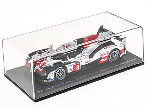 - Lote de 2 Coches LE Mans compatibles con Toyota TS050 Hybrid GAZOO Racing 2017 2019 Spark 1:43 para Centauria y Hachette (LD01)