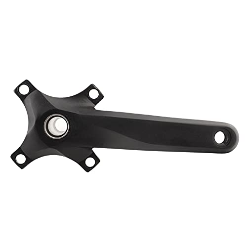 1 Par de Bielas de Una Sola Velocidad de Bicicleta para Shimano Sram Sunrun ( Color : Negro )