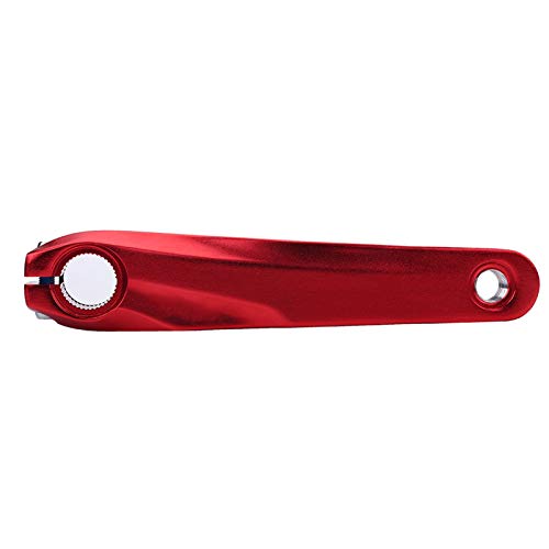 1 Par de Bielas de Una Sola Velocidad de Bicicleta para Shimano Sram Sunrun ( Color : Rojo )