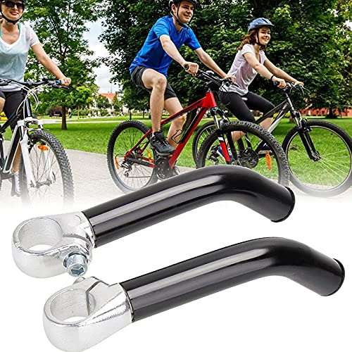 1 par Extremos del Manillar de la Bicicleta,Mountain Bike Handlebar Ends,Bicicleta de aleación de Aluminio,para el reemplazo del Manillar de 22.2mm,Manillar, empuñaduras de Seguridad