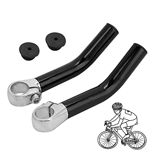 1 par Extremos del Manillar de la Bicicleta,Mountain Bike Handlebar Ends,Bicicleta de aleación de Aluminio,para el reemplazo del Manillar de 22.2mm,Manillar, empuñaduras de Seguridad