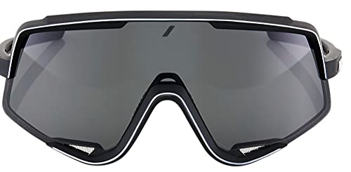 100% Glendale-Soft TACT Black-Smoke Lens, Adultos Unisex, Negro, Estandar