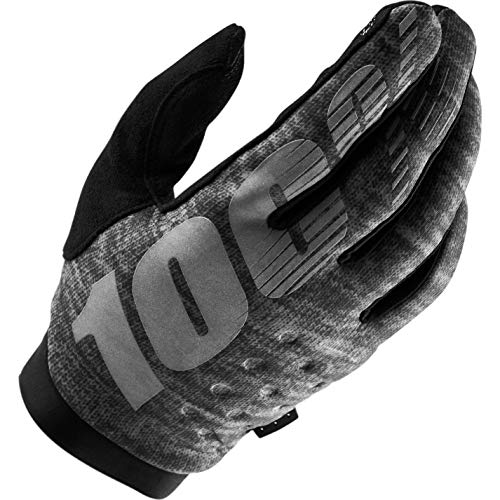 100 Percent BRISKER 100% Cold Weather Glove Heather Grey LG Guantes para ocasión Especial, Gris, Mediano para Hombre