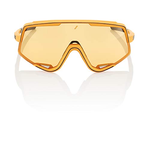 100 Percent Glendale-Soft TACT Mustard-Yellow Includes Smoke Lens Instead of Standard Spare Clea, Adultos Unisex, Naranja, Estandar