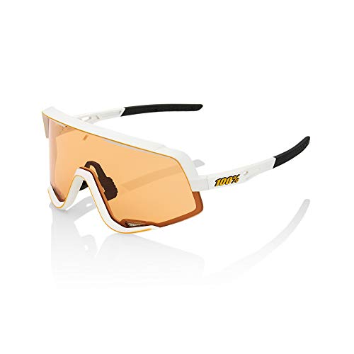 100 Percent Glendale-Soft TACT Off White Includes Smoke Lens Instead of Standard Spare Gafas, Hombres, Blanco-Cristal Persimmon, Mediano