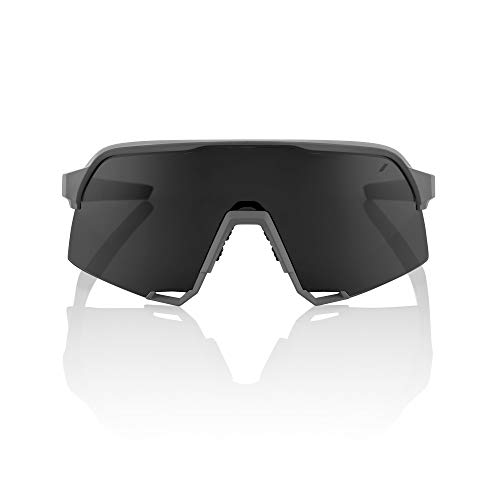 100 Percent S3-Grey-Smoke Lens Gafas, Hombres, Gris/Cristal Oscuro, Mediano