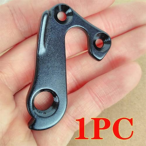 1pc Bicycle Trasero Durailleur Percha para Koga Lapierre Raid Froggy Zesty Lapierre Tecnia Control X Carrera Profesional Hielo Bicicleta Mech Abandonar Gancho de Cola de Bicicleta (Color : Black)