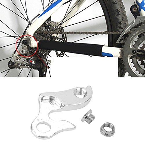 1x Adaptador Desviador Cambio Mech Trasera Aleación De Aluminio Para Bici Bicicleta MTB #1