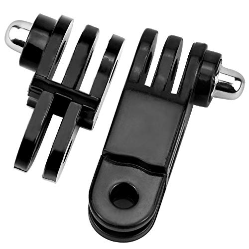 2 Conjuntos de 3 Vías Brazo de Pivote de Extensión Montaje de Juntas Rectas con Tornillos Largos y Cortos para Gopro cámaras de acción Hero6/5/4/3/2/1