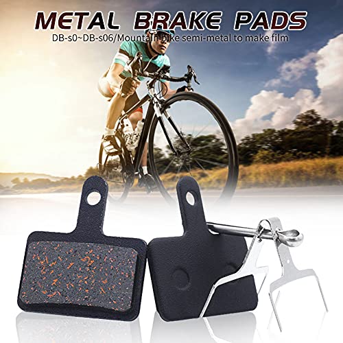 2 Pares Pastillas de Freno Bicicleta, Pastillas Freno Disco, para Shimano deore M610 M615 M6000 SLX M666 M675 M7000 XT M785 M8000 Saint BR-M820 XTR M960 M985 M987 M988 M9000 M9020