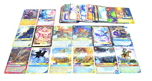 2 x Fantasy Riders 2 x Juego de Cartas Mixtas. Juego de Cartas coleccionables, 2 Paquetes, resurgir de los Dragones