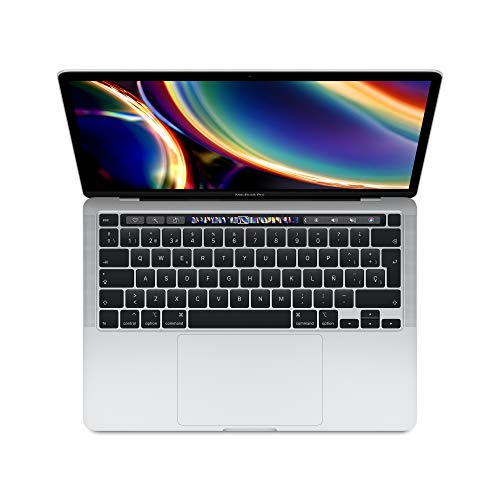 2020 Apple MacBook Pro (de 13 Pulgadas, Chip i5 de Intel, 16 GB RAM, 512 GB Almacenamiento SSD, Magic Keyboard, Cuatro Puertos Thunderbolt 3) - Plata