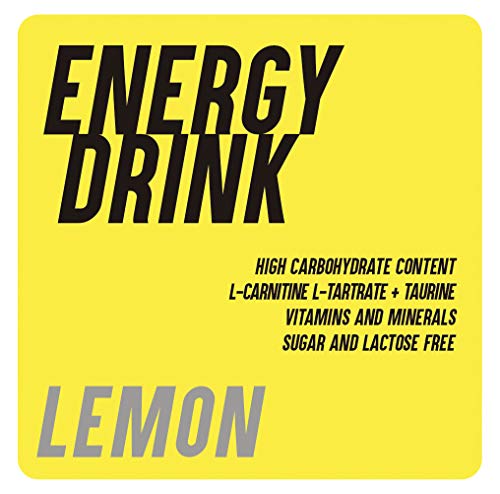 226ERS Energy Drink, Bebida Energética con Amilopectina, Taurina y L-Carnitina, Limón - 500 gr
