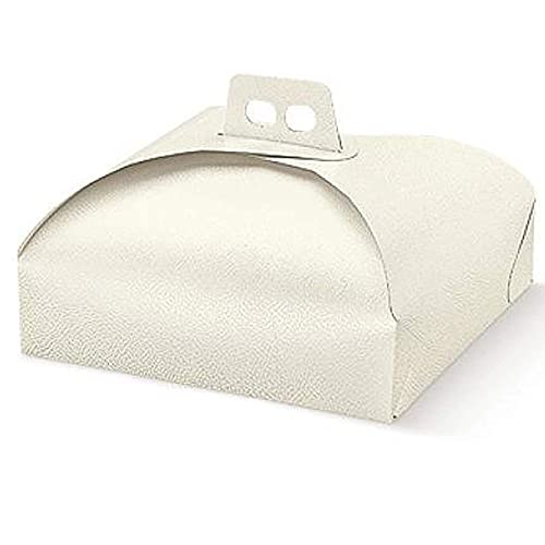 25 unidades porta tartas de 29 x 29 cm para alimentos, caja de cartón para transportar dulces, pasteles, pastas, pastas, pastas, pastas, tartas, bandejas cuadradas 29