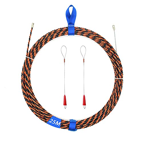 25m Guía pasacables ,guía cable, Kit de Enhebrado de Cables,ideal para electricistas