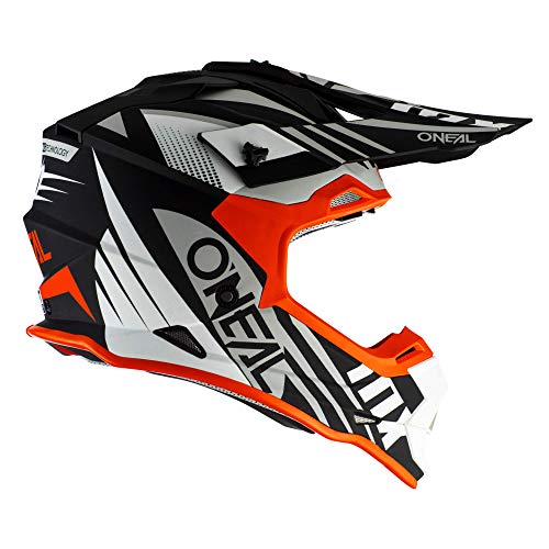 2SRS Helmet SPYDE 2.0 black/white/orange S (55/56cm)