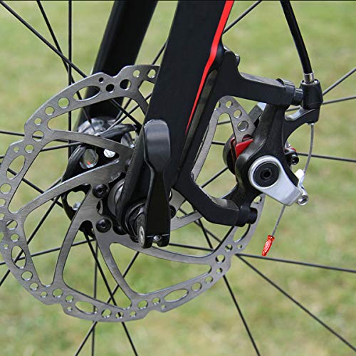 30 Piezas Tapa de Cable de Freno, Tapones para Cables de Bicicleta Aleación de Aluminio, Puntas Extremo Topes de Cable de Freno para Bicicleta de Montaña y Bicicleta de Carretera (Rojo)