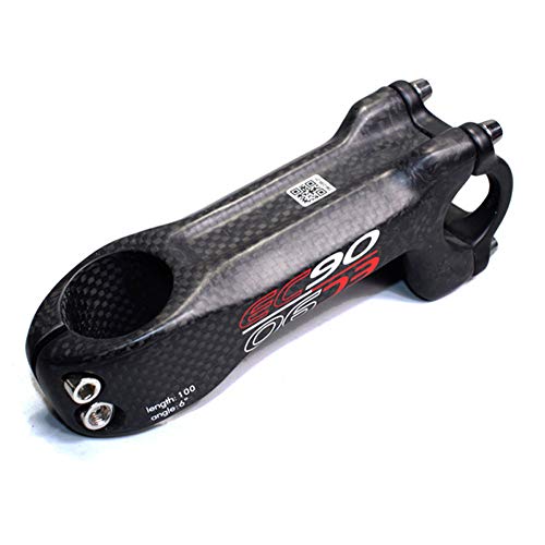 31.8 MTB Stem 6 Grado Completo Ligera Fibra De Carbono De Bicicletas De Vástago Corto Manillar Madre Para La Mayoría De Bicicletas, Bicicleta De Carretera, MTB, BMX, Fixie Engranaje, Ciclismo,110mm