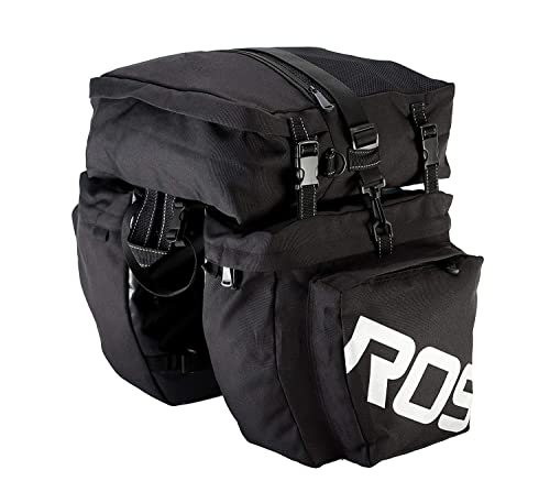 37L Impermeable bolsa de asiento trasero para bicicleta, bolsa sillín bicicleta