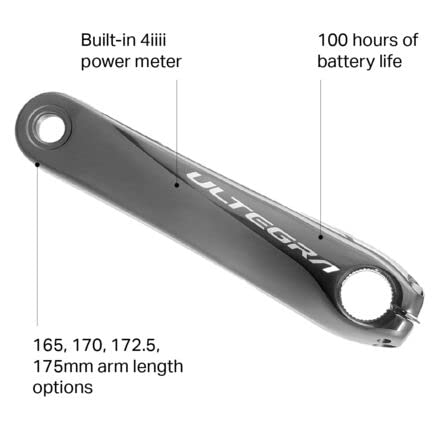 4iiii PRECISION powermeter Ultegra R8000 Potenciometro Bici 172,5mm