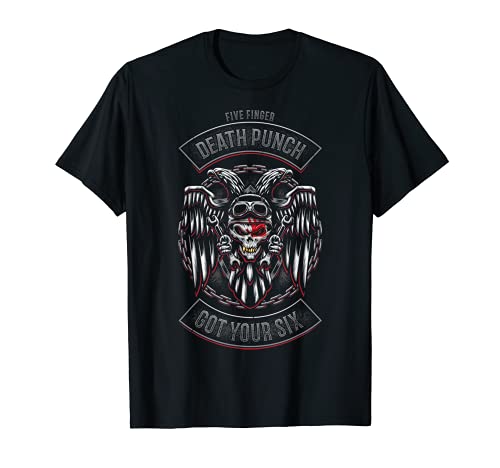 5FDP - Biker Badge - Got Your Six Camiseta
