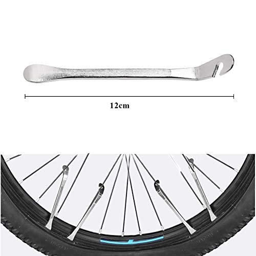 6PCS Desmontables Bici, Palancas Neumatico Bicicleta Acero, Desmontables Neumaticos, Metal Montar Bike Tire Lever Ganchos, Bici De La Rueda Palancas De neumáticos Herramienta