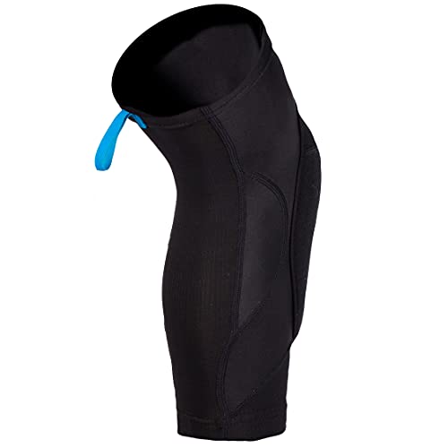 7 Protection Transition-17 Rodilleras Ciclismo Enduro MTB, Unisex Adulto, Negro, Talla-XL