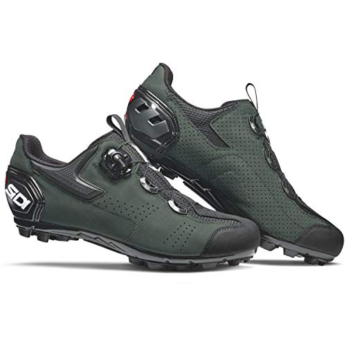 706811VAR - Zapatillas ciclismo bicicleta MTB GRAVEL COLOR NEGRO/VERDE TALLA 43