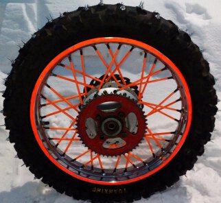 75pcs Spoke Skins revestimiento de radios Para bicicleta & F650-1200GS G651X XR CRF TTR YZ WR XT TW DT PW RT XCF EXCR SXF SXR XCW SX (Naranja)