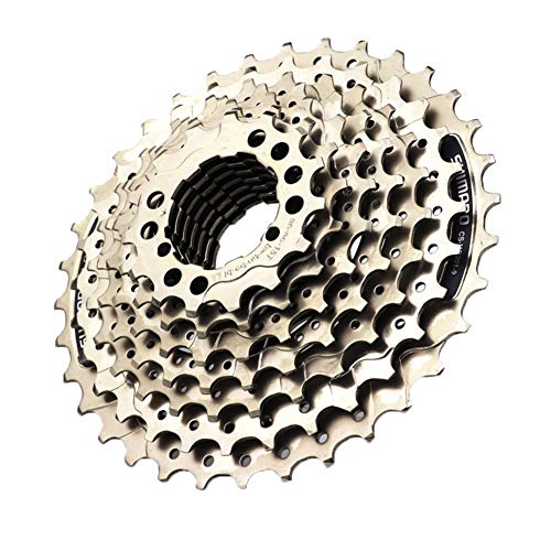 9 Velocidad CS-HG201-9 Índice 11-32/34/36 Tornillo de Bloque de Rueda Libre en Cassette Cog, MTB Pieza de Bicicleta Sprocket de Rueda Libre (Size : 11-36T)