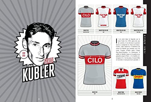 900 maillots des légendes du cyclisme