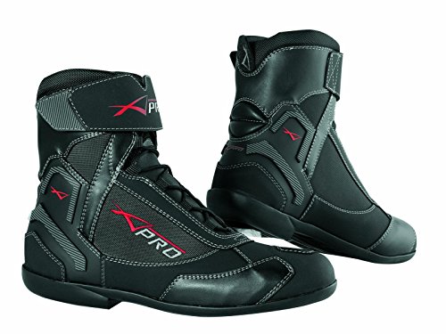 A-pro Botas Impermeable Sport Touring Moto Boots Zapato Maxi Scooters Negro 46