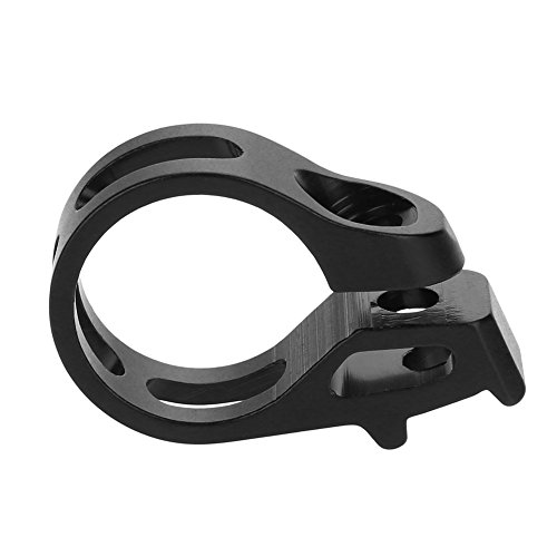 Abrazadera de palanca de cambios de bicicleta, abrazadera de palanca de cambios de bicicleta de aleación de aluminio duradera 22,2 mm negro para palanca de cambios de gatillos Sram X7 X9 X0 XX XO1 XX1