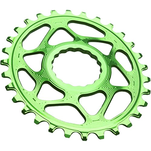 Absoluta Negro Race Face Oval Cinch Boost montaje directo tracción plato - Absolute Black, Verde