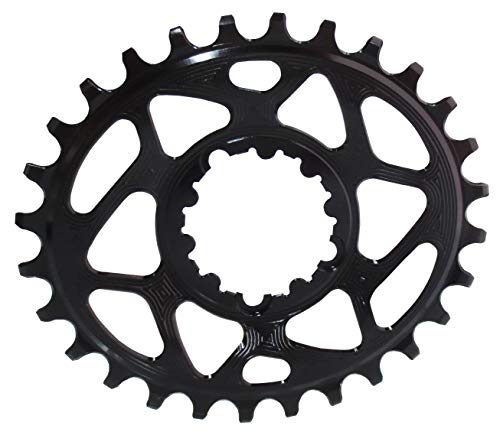 Absolute Black Chainring ABSOLUTEBLACK Oval Direct GXP 32T BK by Absolute Black