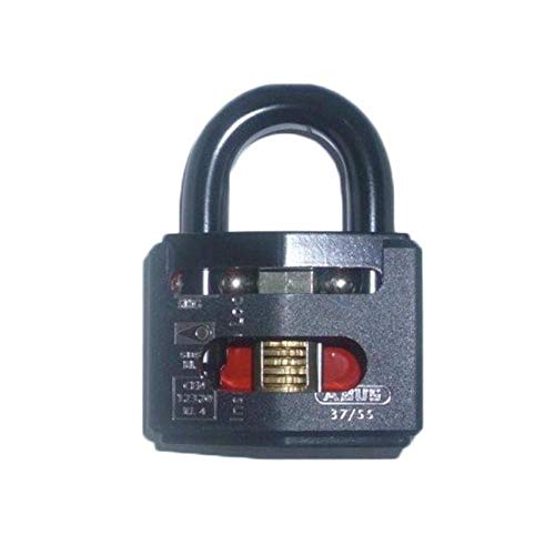 Abus 37/55 B Candado, Negro