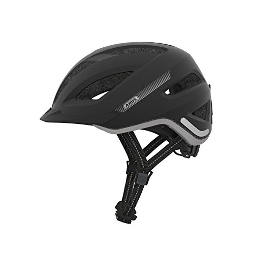 ABUS 77064-7 Casco Bicicleta, Unisex, Negro (Black Edition), M