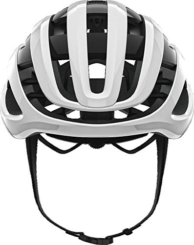 ABUS AIRBREAKER Road Helm, Unisex, Blanco (Blanco), M