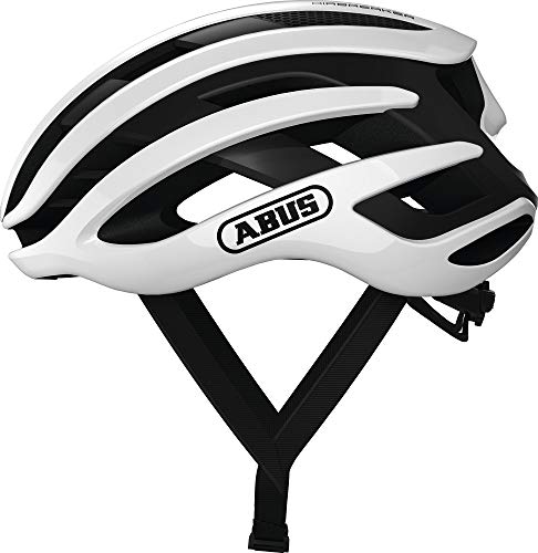 ABUS AIRBREAKER Road Helm, Unisex, Blanco (Blanco), M