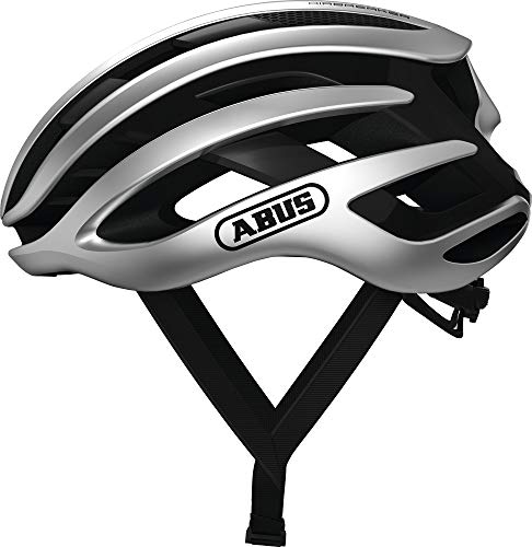 ABUS AIRBREAKER Road Helm, Unisex, Gleam Silver, S