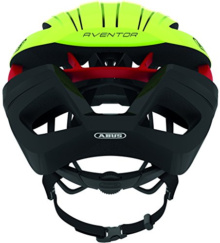 ABUS AVENTOR Fahrradhelm, Unisex, Neon Yellow, M