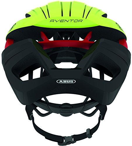 ABUS AVENTOR Fahrradhelm, Unisex, Neon Yellow, M