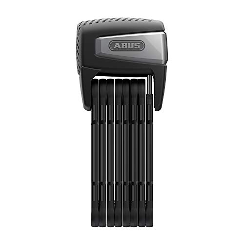 Abus Bordo 6500A / 110 SmartX, antirrobo plegable unisex adulto, negro, única