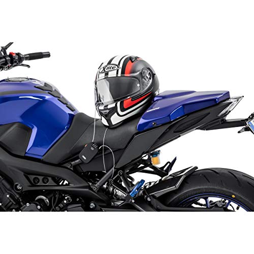 ABUS Combiflex 2502 Cable Acero antirrobo Moto, Unisex, Black, 85 cm