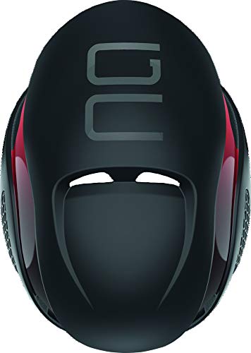 ABUS Gamechanger Fahrradhelm, Unisex, Negro(Black Red), M