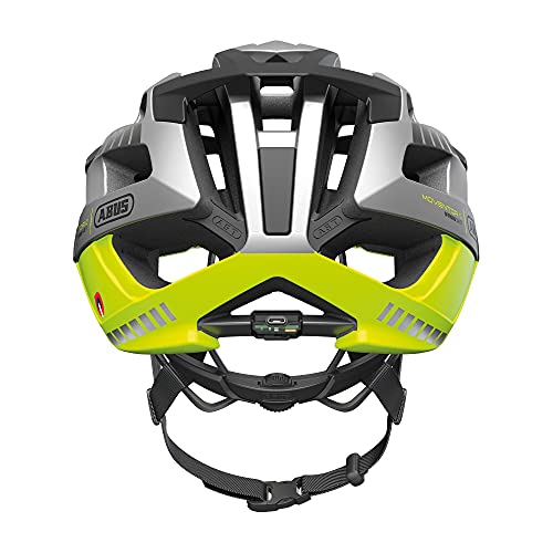 ABUS MOVENTOR Quin Mountainbike-Helm, Unisex, Neon Yellow, M