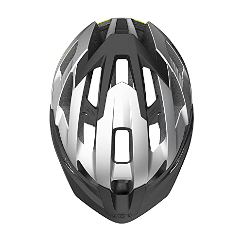 ABUS MOVENTOR Quin Mountainbike-Helm, Unisex, Neon Yellow, M