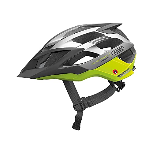 ABUS MOVENTOR Quin Mountainbike-Helm, Unisex, Neon Yellow, M