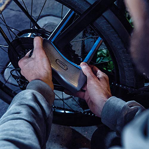 ABUS SmartX 82362 770A - Candado para bicicleta con Bluetooth y alarma (100 db) para smartphone iOS y Android, nivel de seguridad 15, color negro